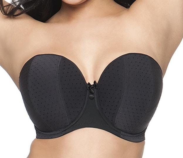 I'm a 32H, my favorite strapless bra is supportive but I can still breathe,  and my boobs aren't up to my neck for once