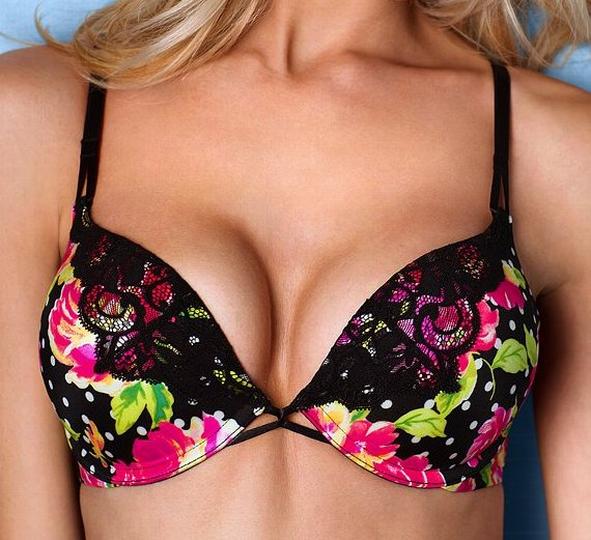 Victoria's Secret Bra Bombshell Add 2 Cups Push Up (36AA, Nude) at